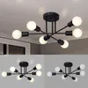 ZMH lampa sufitowa 6 zródeł światła lampa sufitowa E27 Podgląd zdjęcia produktu 14