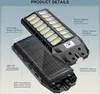 3000W Solar Straßenlaterne für Außen, Solarlampen mit Produktbild-Vorschau 3