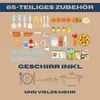 Coemo Kinderküche Susi Spielküche mit 38 tlg. Zubehör Farbe Produktbild-Vorschau 4