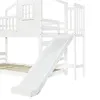 Merax Etagenbett 90x200cm mit Kinderrutsche, Kinderbett mit Produktbild-Vorschau 14