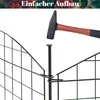 Zaun Gartenzaun Steckzaun Teichzaun für Garten Teich 24 Produktbild-Vorschau 5