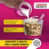 Müsli 2 Go Becher mit Löffel und Iso-Kühlfach Rot - Produktbild-Vorschau 2