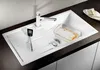 BLANCO METRA XL 6 S, Silber, 1 Becken, 490 x 430 mm, 19 cm, Produktbild-Vorschau 3
