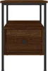 vidaXL Nachttisch Braun Eichen-Optik 34x36x50 cm Produktbild-Vorschau 4