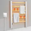 Elektrischer Handtuchtrockner 105W – Handtuchwärmer Produktbild-Vorschau 2