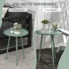 Outsunny Beistelltisch Garten, wetterfester Gartentisch mit Produktbild-Vorschau 5
