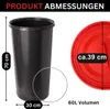 TOPANBIETER 999 Gelber Sack Eimer 3 Teile: Deckel ROT - Produktbild-Vorschau 8