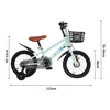 16 Zoll Kinderfahrrad,Fahrrad Kinderrad mit Stützräder & Produktbild-Vorschau 5