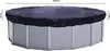 A round pool cover on top of a pool. Produktbild-Vorschau