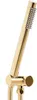 BELIANI Handbrause Gold Metall Rund Stab 1 Strahlart Modern Produktbild-Vorschau 1