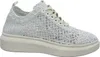Mustang Damen Sneaker Court Makramee Blumen Netzstruktur Produktbild-Vorschau 14