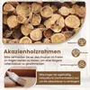 COSTWAY Záhradné stoličky z akáciového dreva, sada 2 ks, Náhľad obrázku produktu 4