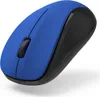 A blue and black wireless computer mouse is shown from a diagonal angle on a white background. Anteprima dell’immagine prodotto