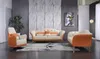 Sofagarnitur Designer Sofa Ledersofa 321 Sitzer Modernes Produktbild-Vorschau 6