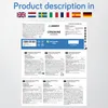 Citicoline CDP Choline 500 mg - 60 Capsules voor Geheugen Productafbeelding-voorbeeld 5