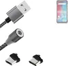 K-S-Trade Hochwertiges Magnet-Lade-kabel Sync-Kabel Produktbild-Vorschau 1