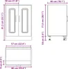 "im Angebot" Spülenunterschrank Kalmar Schwarz 60x46x81,5 Produktbild-Vorschau 7