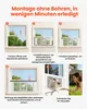 Chatière VEVOR Chatière adaptable aux largeurs de fenêtres Voir les images du produit 5