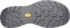 The image shows the sole of a shoe, highlighting its tread pattern and a central yellow logo. Voir les images du produit