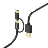 Hama 178327, 1 m, USB A, Micro-USB A, USB 2.0, 0,48 Gbit/s, Produktbild-Vorschau 2