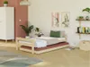 Holzausziehbett SLEEP auf Rollen für unter das Bett 80x190 Produktbild-Vorschau 4