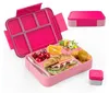 Brotdose Kinder mit Fächern Auslaufsicher Lunchbox Kinder Produktbild-Vorschau 1