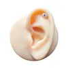 Ohrring Helix Ohrpiercing 925 Sterling Silber Seil-Blume Produktbild-Vorschau 2
