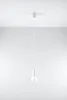 Lampada a sospensione DIEGO 1 bianco 1xE27 15W PVC 90x9x9cm Anteprima dell’immagine prodotto 13