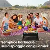 Extralink Grill Portatile, Acciaio Inox, Compatto, per Anteprima dell’immagine prodotto 5