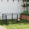 Klatka dla szczeniąt PawHut, wysokość 60 cm, zestaw Podgląd zdjęcia produktu 8