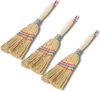 Novatool 3x Kleiner Besen Reisigbesen mit Stiel kurz 28cm Produktbild-Vorschau 1