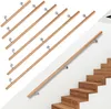 Corrimano in faggio Clanmacy da 80 cm con staffa angolare Anteprima dell’immagine prodotto 9
