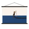 MuchoWow® Textilposter Frau - Komplimente - Abstrakt 120x80 Produktbild-Vorschau 1