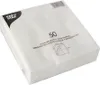 1450 Servietten, 2-lagig 1/4-Falz 33 cm x 33 cm weiss Produktbild-Vorschau 2