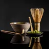 Matcha-Tee-Zubehör-Set aus Bambus: Chasen-Besen + Produktbild-Vorschau 6