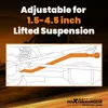 Panhard bar trackbar nastaviteľný pre Jeep Wrangler TJ Náhľad obrázku produktu 9
