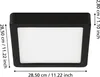EGLO LED Deckenleuchte Fueva 5, 28,5 cm, Aufbauleuchte aus Produktbild-Vorschau 3