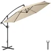 tectake® Ampelschirm Artemis 3,5 x 3,5 m, 360° drehbar mit Produktbild-Vorschau 1