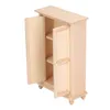 1:12 skříň pro panenky dřevo miniaturní ložnice obývací Náhled obrázku produktu 7