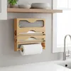 Relaxdays Wandrollenhalter 4 in 1, Küchenrolle, Produktbild-Vorschau 2