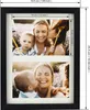A black multi-photo frame with two photos of a mother and child, with dimensions indicated. Náhled obrázku produktu