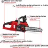Einhell FORTEXXA 18/30 Tronçonneuse à chaîne sans fil Voir les images du produit 17