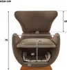 Flieks Loungesessel Einzelsofa Polstersessel mit Produktbild-Vorschau 7