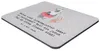Mr. & Mrs. Panda Mousepad Entspannte Schwimmlehrer - Grau Produktbild-Vorschau 3