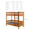 Etagenbett 140x70 Kinderbett mit Rausfallschutz & Produktbild-Vorschau 4