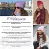 styleBREAKER Kinder Beanie Strickmütze mit breiter Krempe, Produktbild-Vorschau 6