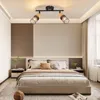ZMH LED Deckenleuchte Holz E14 Spots 2 Flammig Produktbild-Vorschau 8