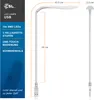 CSL LED Lampe flexibel mit Schwanenhals Leselampe mit USB Produktbild-Vorschau 3