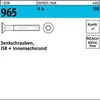 Reyher  Senkschrauben DIN 965 A 4 M 3 x 4 -T10 A 4 (1000 Produktbild-Vorschau 1