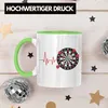 Trendation - Darts Herzschlag Tasse Geschenk für Dart Produktbild-Vorschau 3